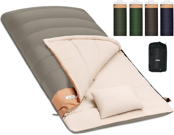 AIFLYCY シュラフ 冬 用, 寝袋 コンパクト, キャンプ 寝袋 | Camdoor