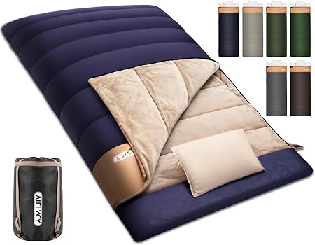 AIFLYCY シュラフ 冬 用, 寝袋 コンパクト, キャンプ 寝袋 | Camdoor