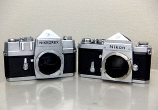 我楽多屋(中古カメラアクセサリーとジャンクカメラ): ニコンFとニコ