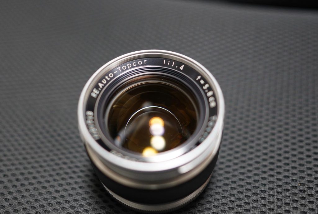 銘玉中の銘玉と言われたレンズ。Re Auto Topcor 58mm f1.4（トプコール