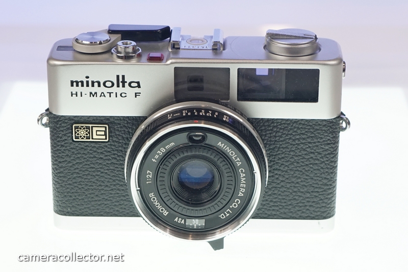 Minolta Hi-Matic F - Facts, notes and thoughts about vintage