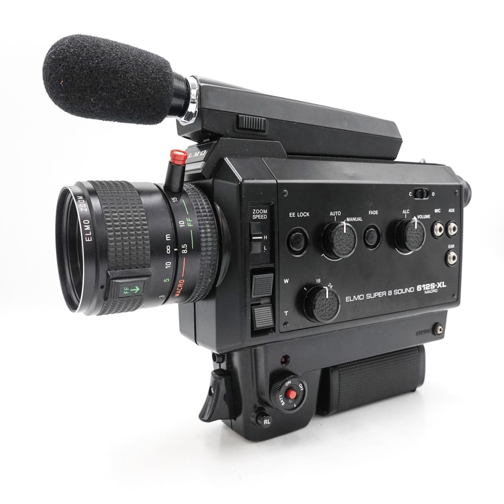 Elmo 612S-XL Macro Super 8 Camera - CameraCrate.com - Super 8