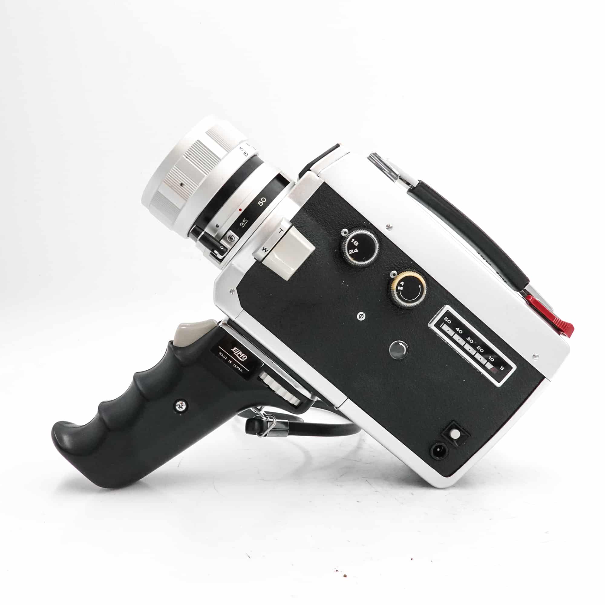 Elmo 106 Silver Super 8 Camera - CameraCrate.com - Super 8 & 8mm