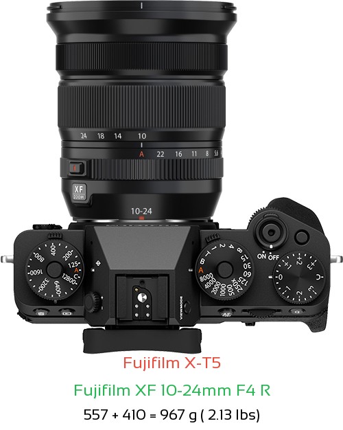 Fujifilm X-T5 Camera and Fujifilm XF 10-24mm F4 R Lens