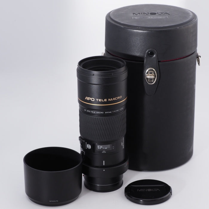 MINOLTA ミノルタ AF APO TELE MACRO 200mm F4 G レンズ SONY ソニー A