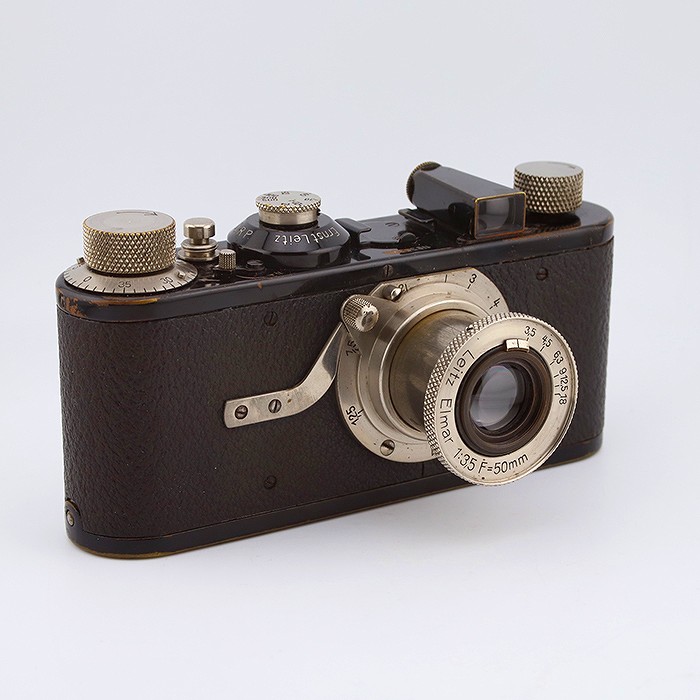 中古】(ライカ) Leica A型 ブラック (新エルマー50/3.5付)｜ナニワ