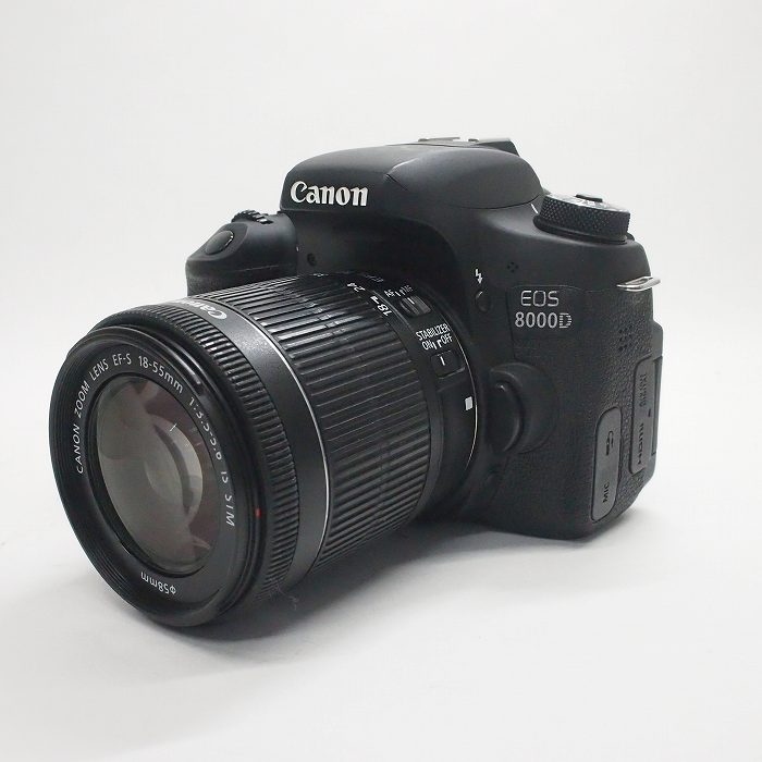 中古】(キヤノン) Canon EOS8000D+EF-S18-55/3.5-5.6 IS STM: 【中古