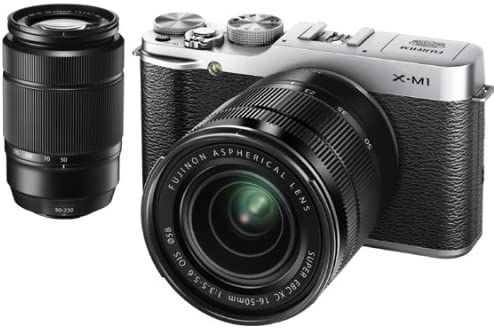 フジフイルム(FUJIFILM) X-M1 ダブルズームレンズキット シルバーの