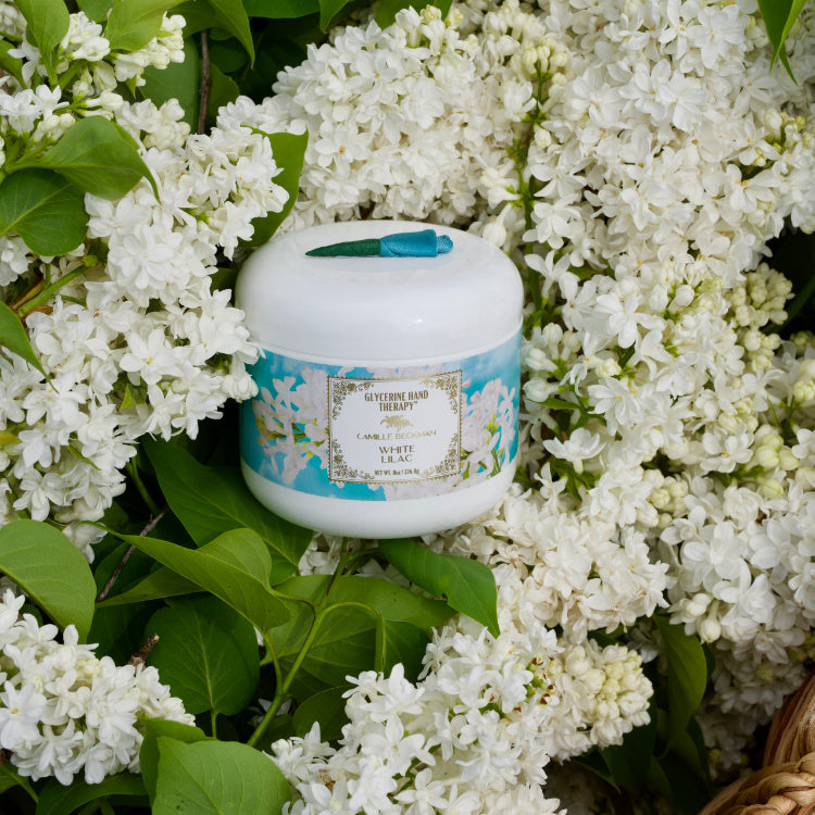 Glycerine Hand Therapy White Lilac 8oz - Intense Non-Greasy Hand
