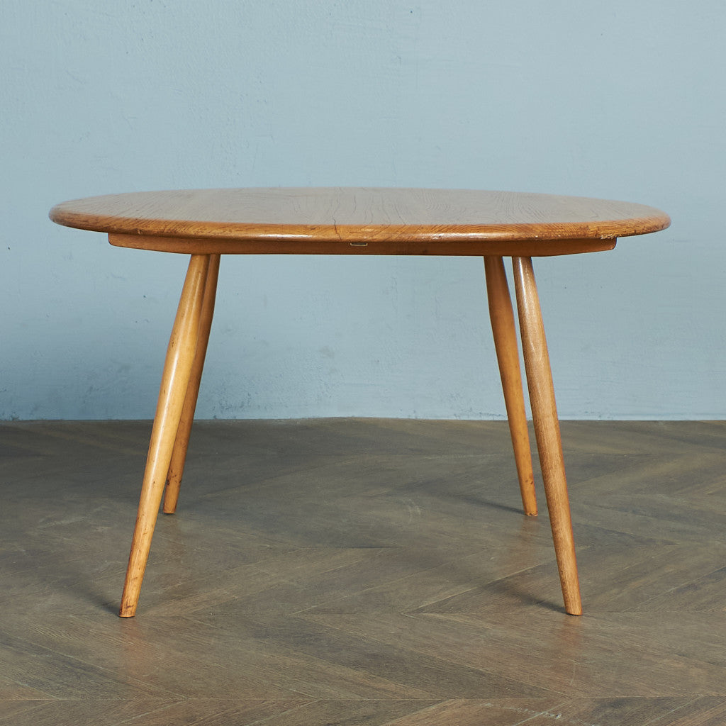 アーコール ERCOL ラウンドコーヒーテーブル / ブルーラベル #76078