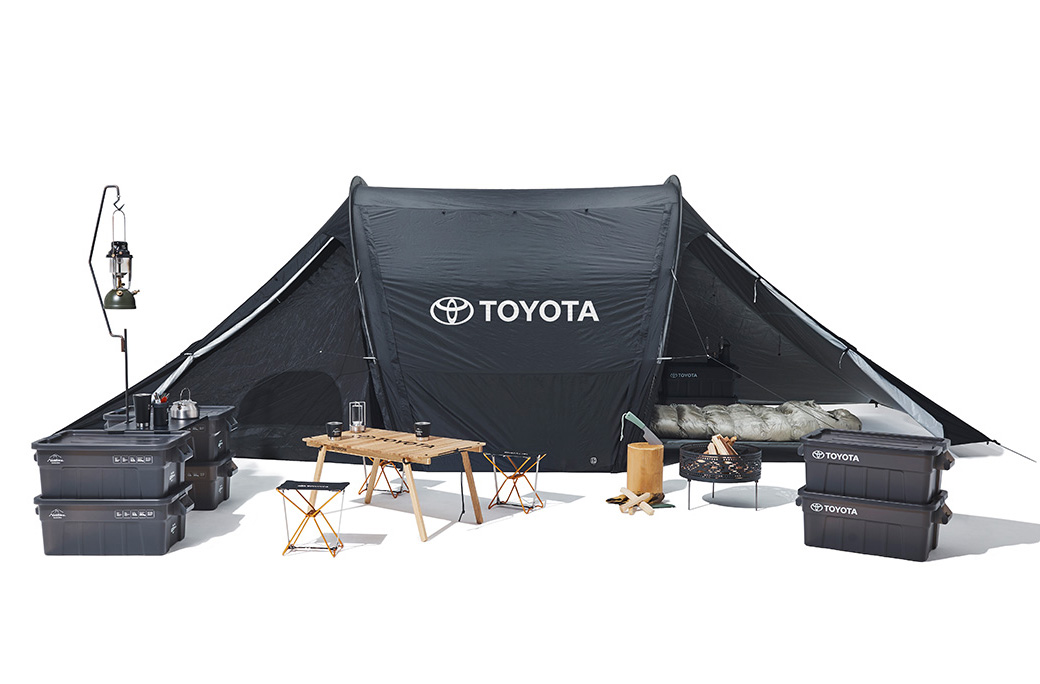 トヨタユーザー必見！ロゴの入ったこだわりキャンプギアが数量限定で