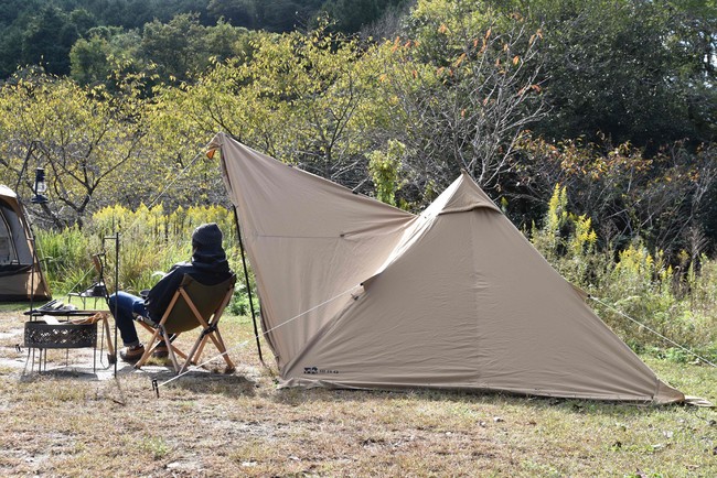 販売開始10分で完売したワンポールソロテント「WAQ Alpha T/C」待望の