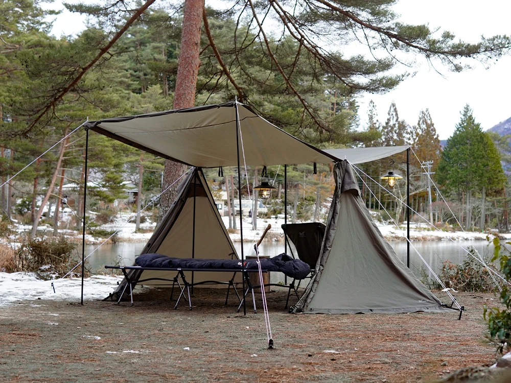 FUTURE FOXから軽量性を重視した大型パップテント登場【2月24日正午