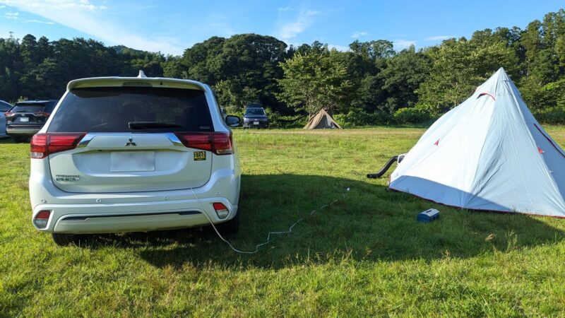 ポータブルミニクーラーは夏キャンプの冷房になるのか実験！ナカトミ