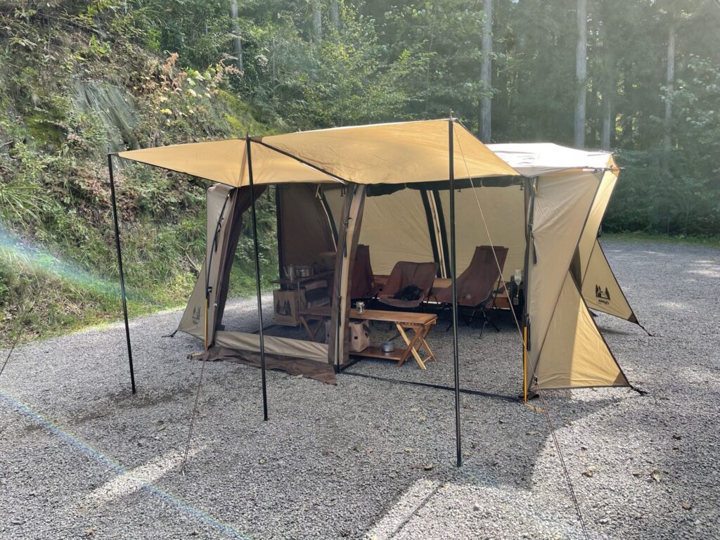 レビュー】オガワ アポロンSは狭い？2人キャンプに最適だった理由【1年