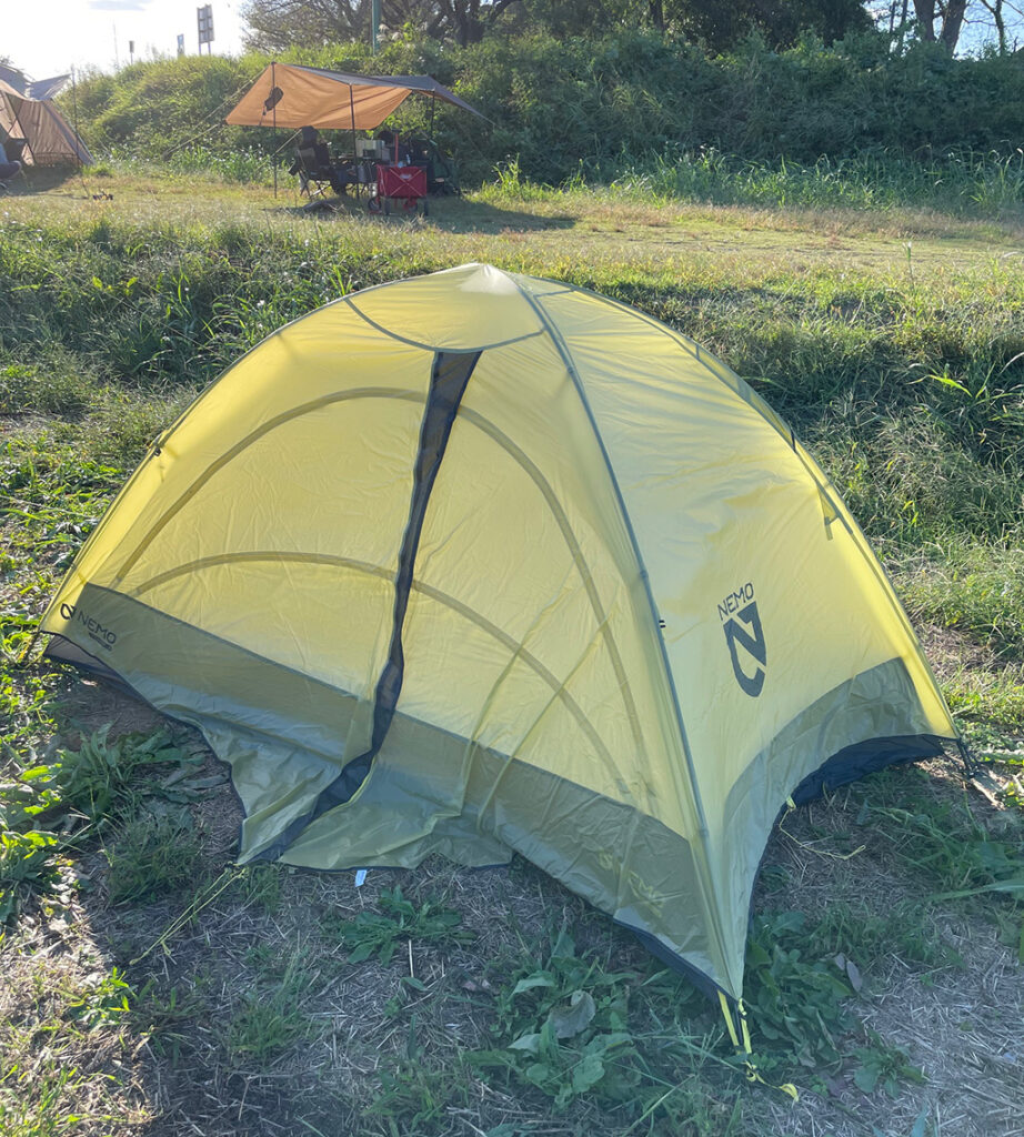 レビュー】ニーモ タニ オズモ2P NM-TNOS-2Pは徒歩キャンプで使えるか