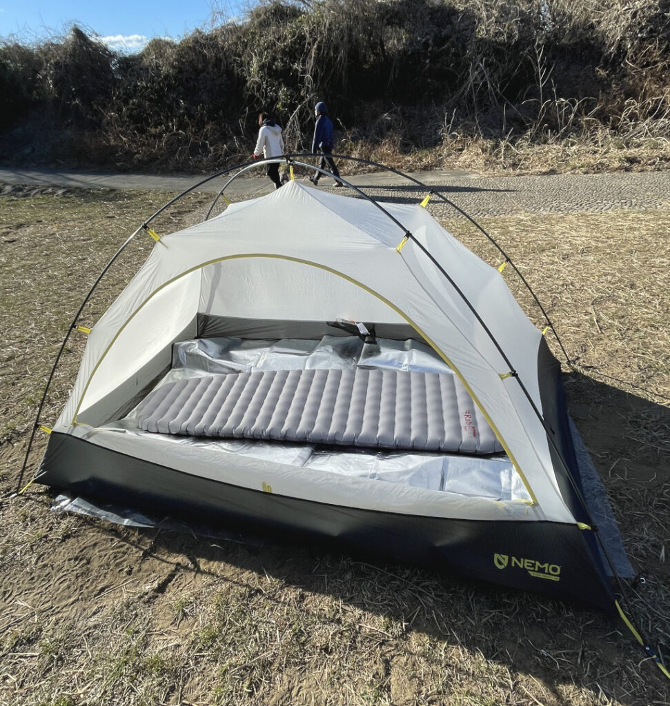 レビュー】ニーモ タニ オズモ2P NM-TNOS-2Pは徒歩キャンプで使えるか