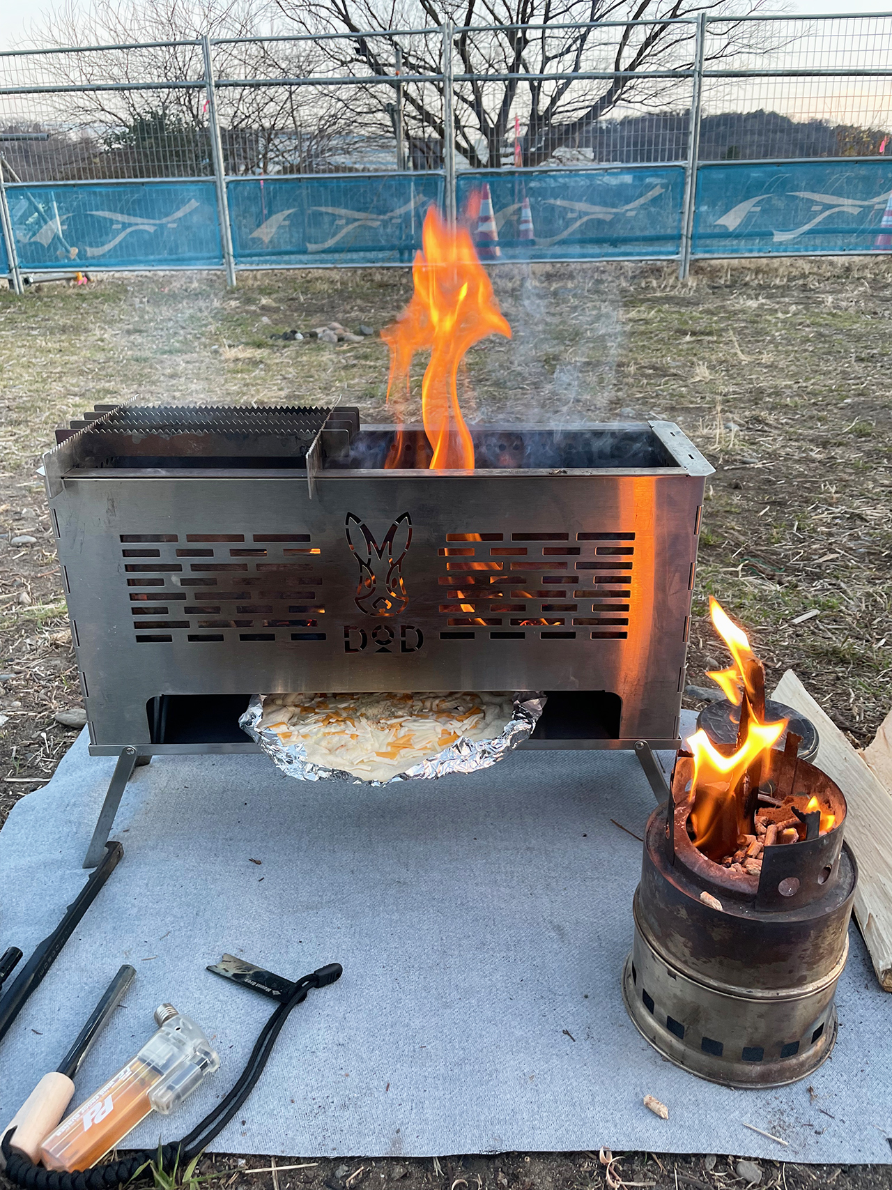 レビュー】DODのすけもえファイヤーで二次燃焼を楽しむ。 - campdemo86