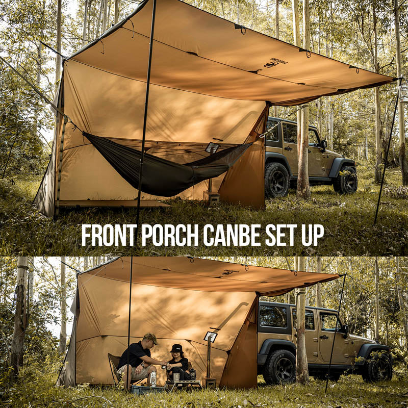 ROCDOMUS Hammock Awning & Hot Tent – OneTigris Camping