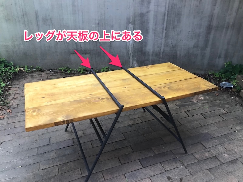 アイアンレッグにマッチする天板とは？ DODのテキーラテーブルで考えて