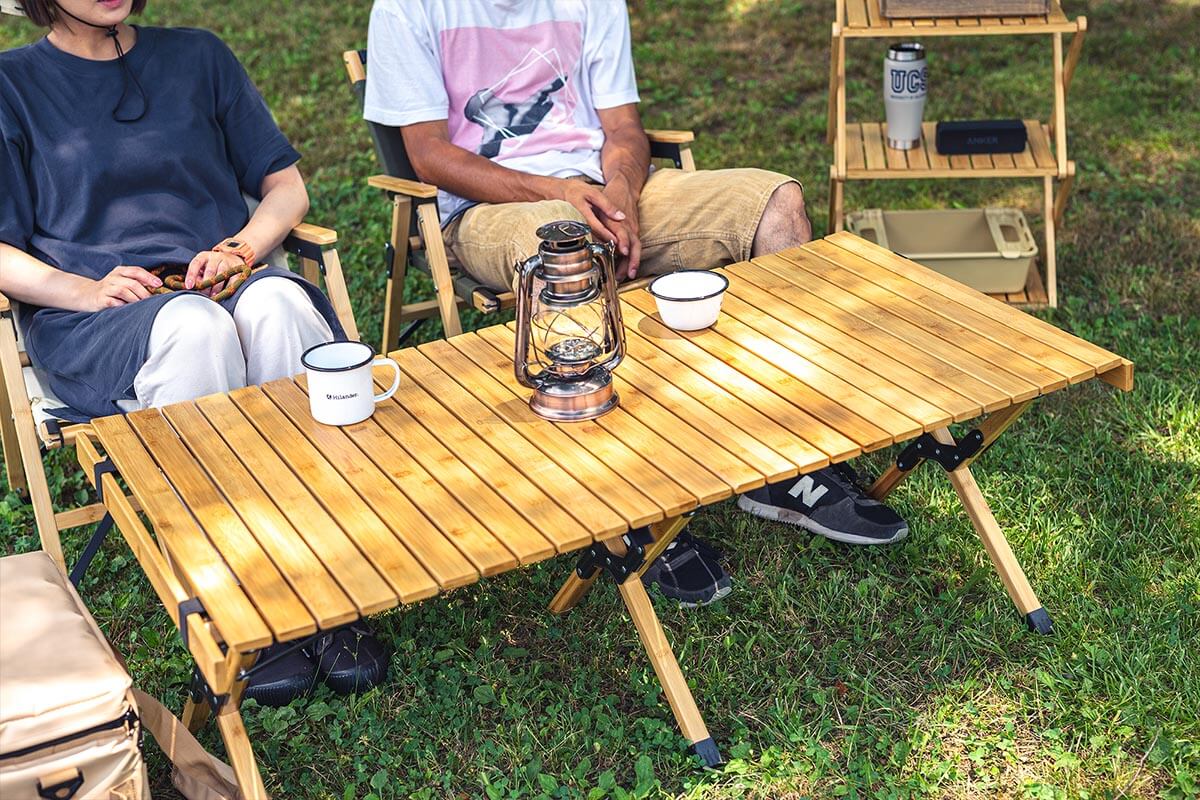 おしゃれキャンパー必見！おすすめの木製キャンプテーブル12選