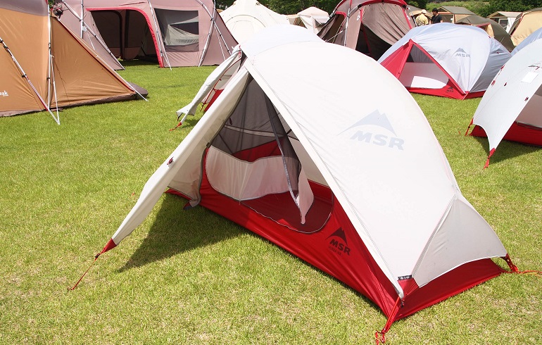 MSR ハバNX【360VR】｜1.2kgの軽量・快適ソロテント