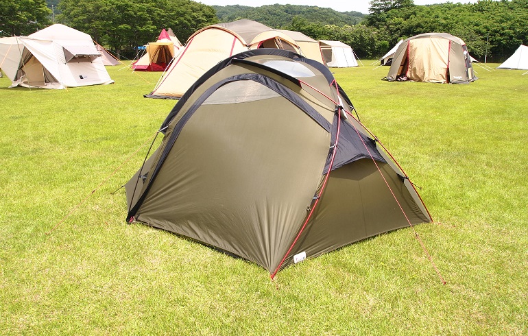 気になるogawaホズをテントの中まで360度で紹介します／CAMPAL JAPAN