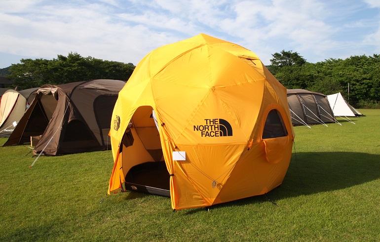 360VR】THE NORTH FACE｜ジオドーム4｜美しき球体要塞