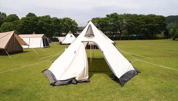 ogawa ツインピルツフォークL【360VR】｜7mの巨大シェルター