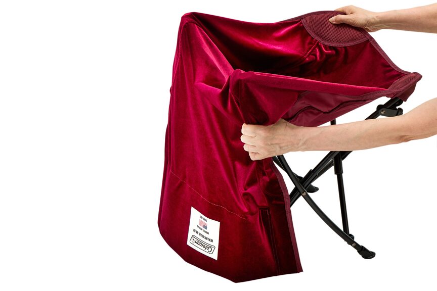 コールマン2024年新商品「ヒーリングチェアNX HB ベロアモデル