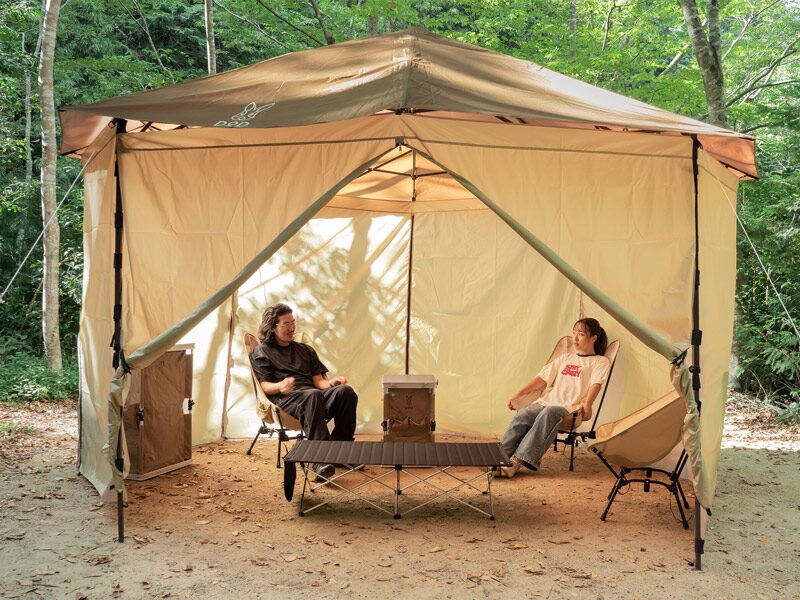 DODから大型自立式タープ「でかキノコタープ」登場 | キャンプレビュー