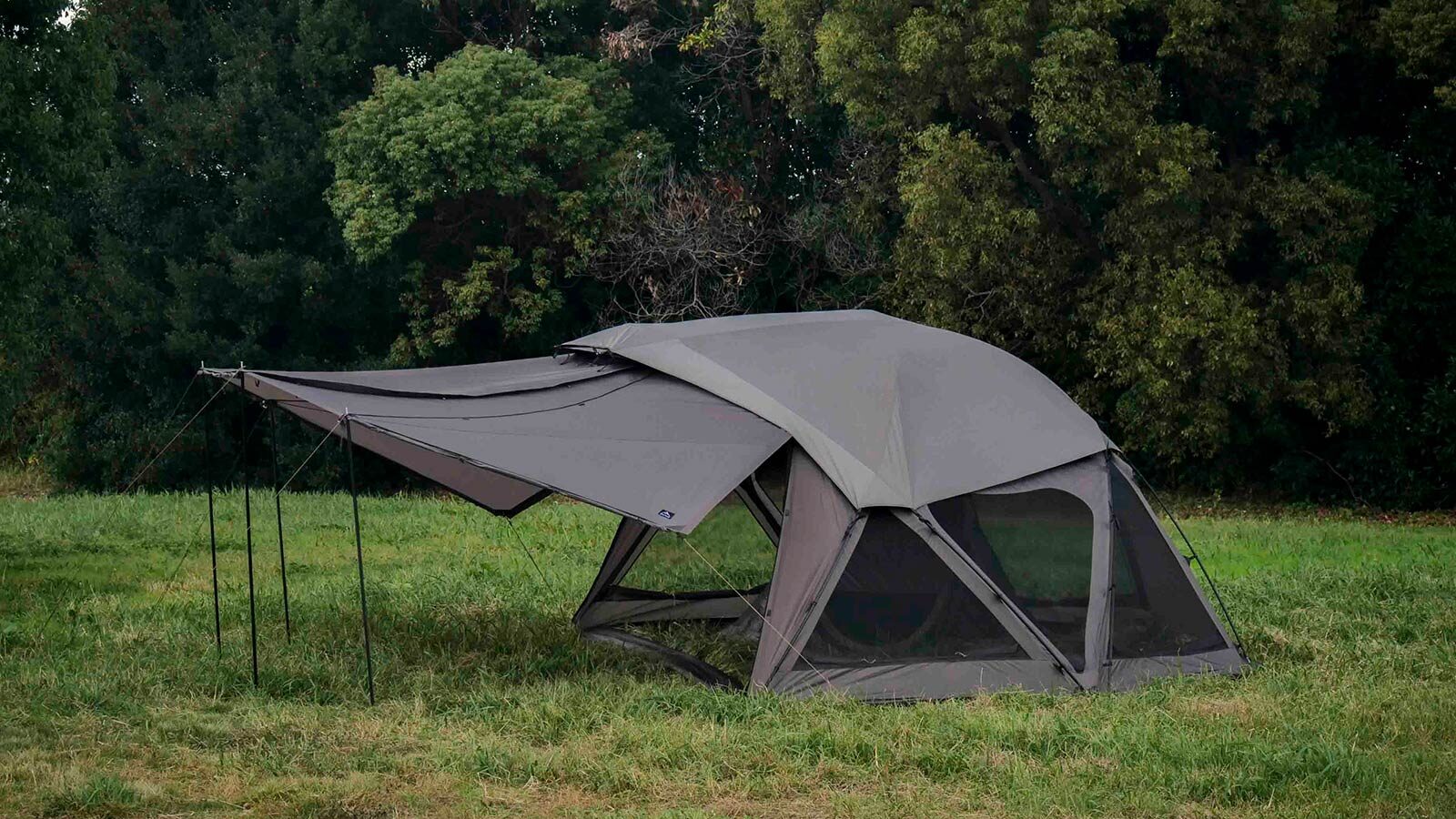 ラーテルワークスからタープ一体型ドームテント「VOGEL（ヴォーゲル