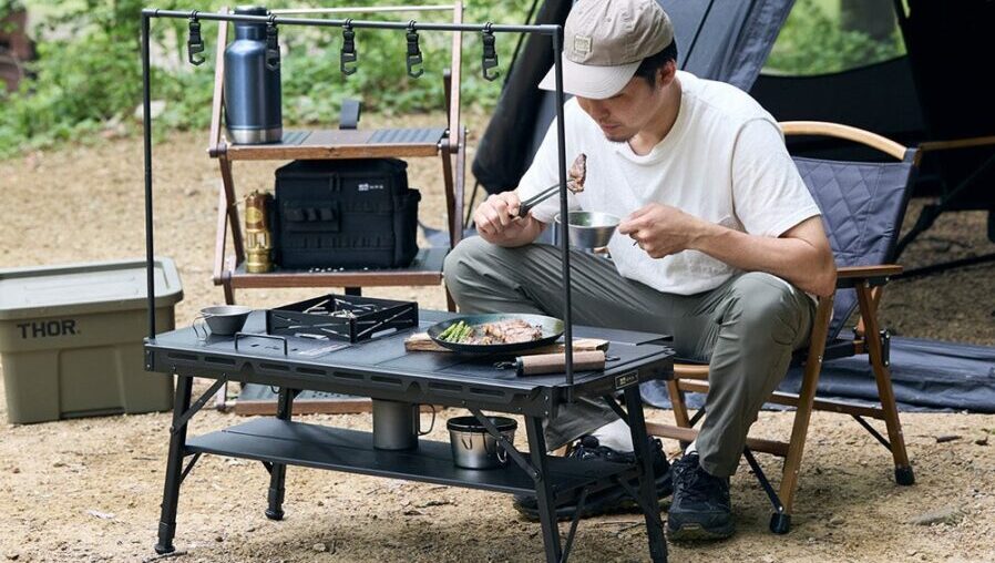 WAQからマルチローテーブル「WAQ MULTI IRON TABLE」登場 | キャンプ