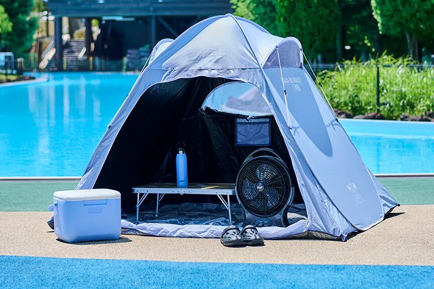 コールマン2025年新商品「クイックアップシェード DR（ゼンブルー