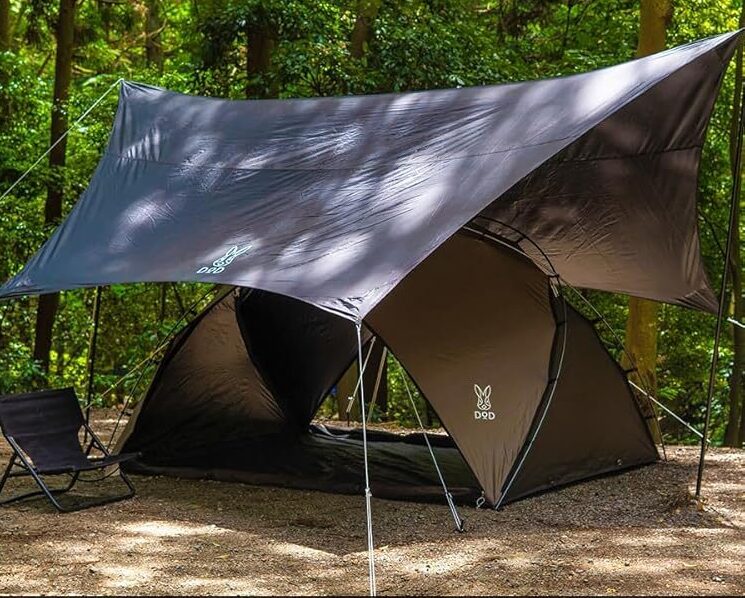 DODから5人用大型シェード「ノドグロシェード」登場 | キャンプレビュー