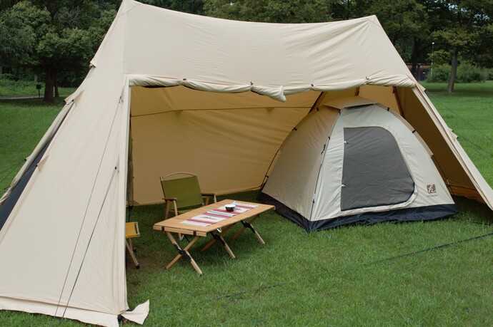 9/1〜】ハイランダーから「A型フレーム グランピアン ポリコットン