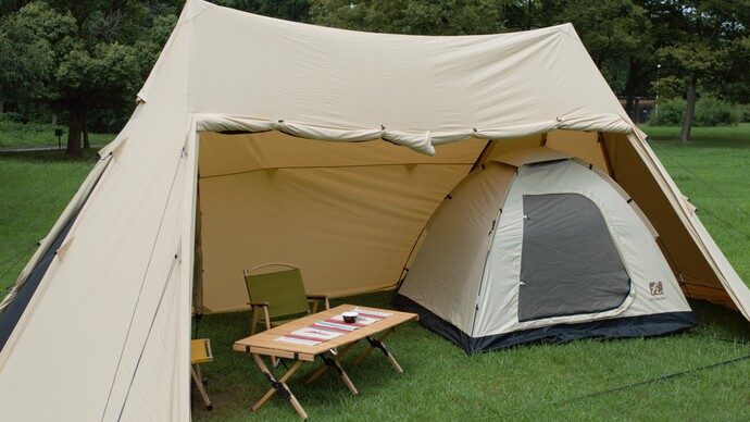 9/1〜】ハイランダーから「A型フレーム グランピアン ポリコットン