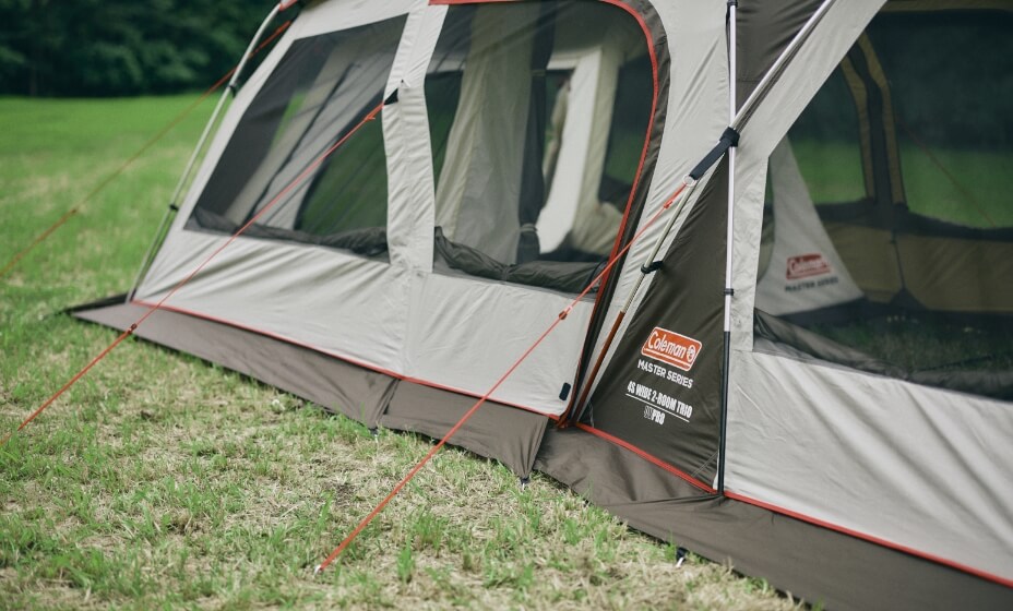 コールマン2022年新商品「4Sワイド 2ルームトリオ」 | キャンプレビュー