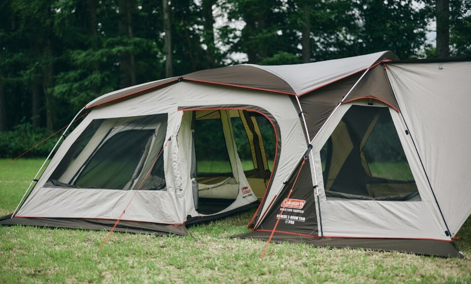 コールマン2022年新商品「4Sワイド 2ルームトリオ」 | キャンプレビュー