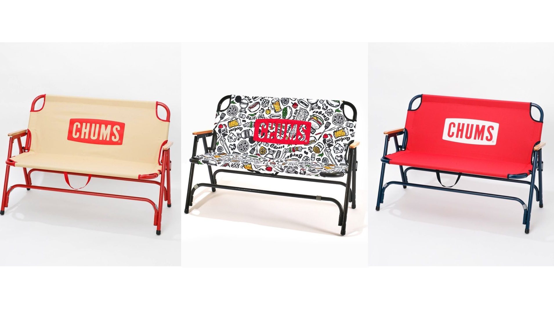 チャムスから2人がけの「チャムスバックウィズベンチ」登場 | キャンプ