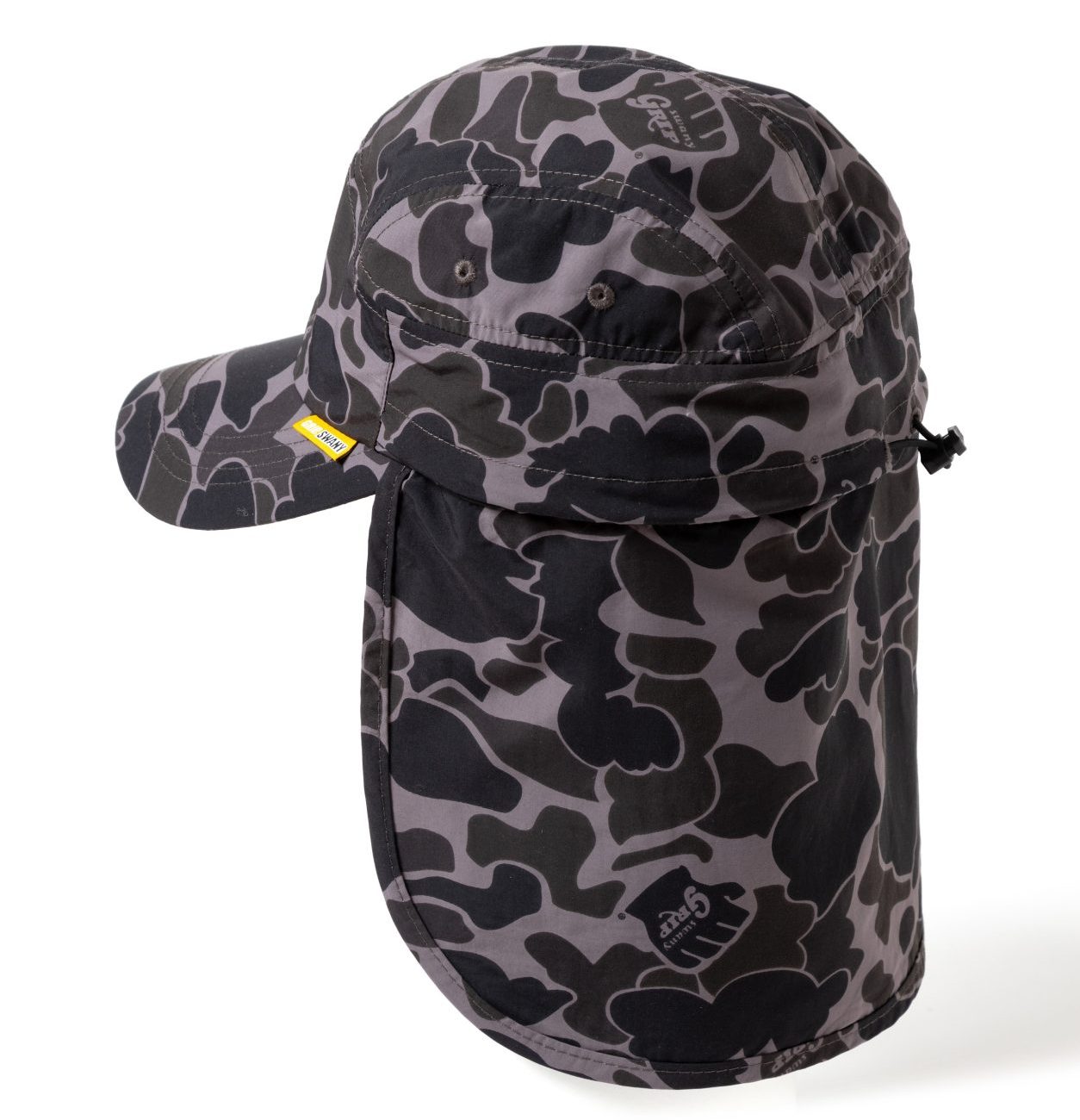 アトモス×グリップスワニー「ブラックカモコレクション」5アイテム登場