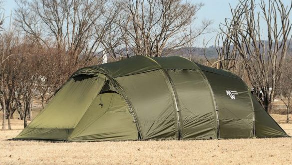 ミニマルワークスからトンネル型テント「アルベルゲ」登場 | キャンプ