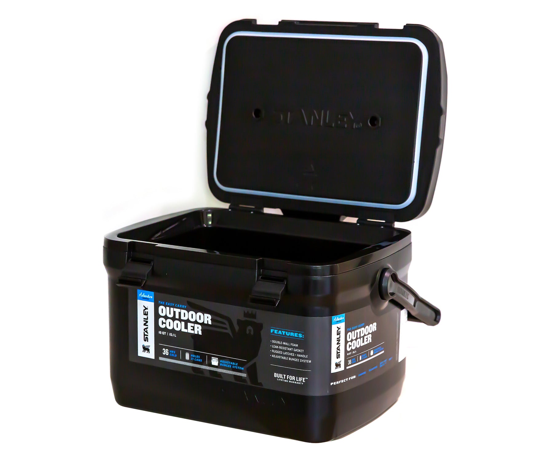 スタンレーからオールブラック仕様の「クーラーボックス15.1L