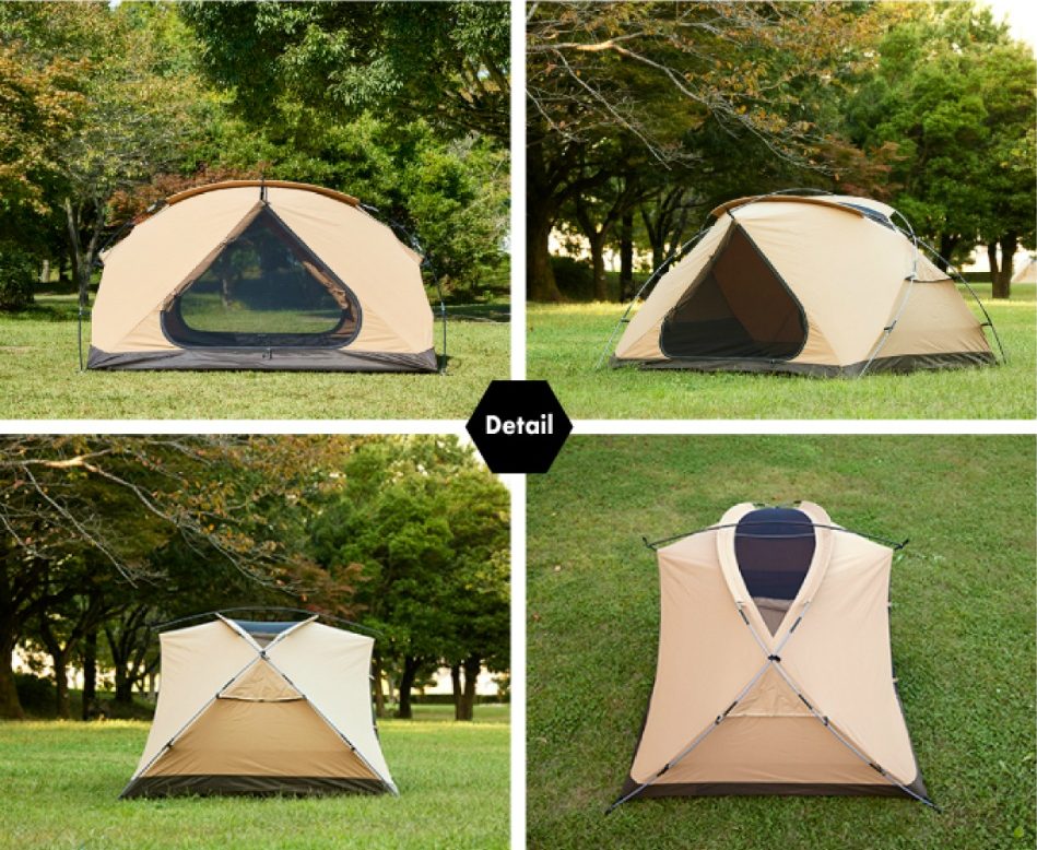 ビジョンピークスからカンガルースタイル向けテント「TCルーテント