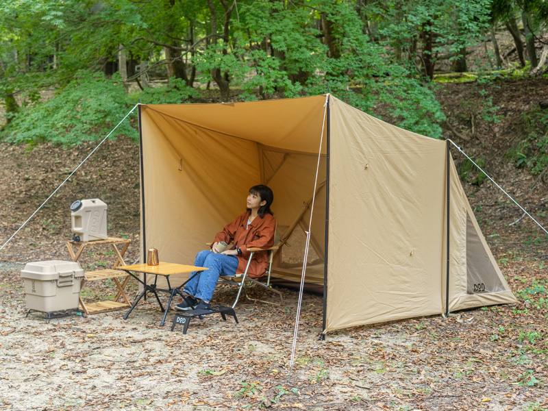 DODから4Way仕様のパップテント「パップフーテント3」登場 | キャンプ
