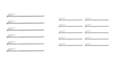 スノーピークの2023年新商品「65周年限定クロームソリッドステーク」2