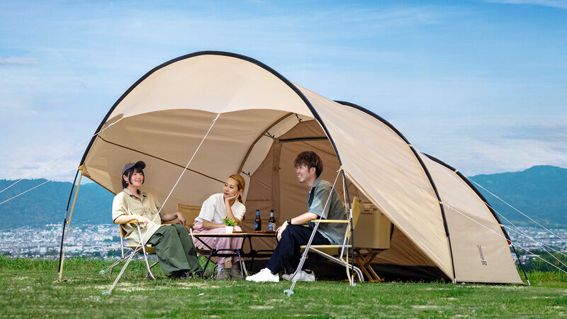 DODからエントリー2ルームテント「カマボコテントスラッシュ」登場