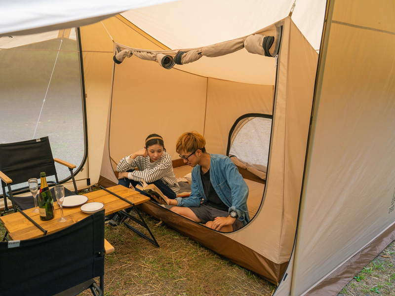 DODから家型2ルームテント「イエテント」登場 | キャンプレビュー