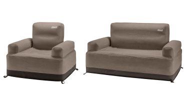 コールマン2023年新商品「エアカウチ/エアカウチ ダブル（グレージュ