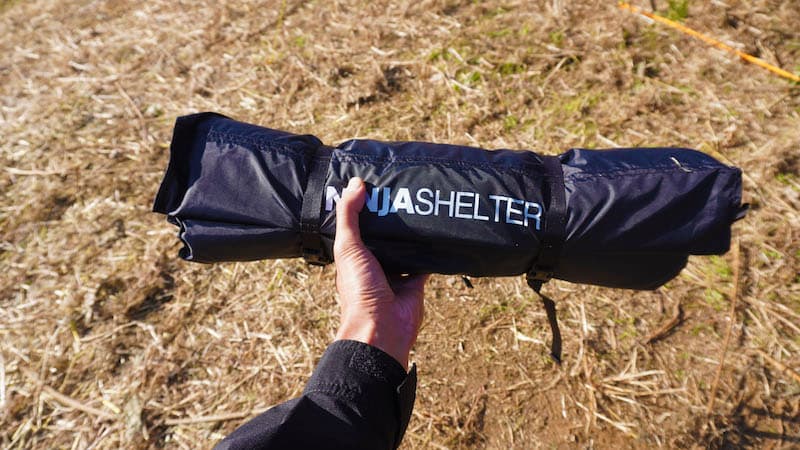 キャンプギア紹介】NINJA SHELTERだと！？万能シェルター現る
